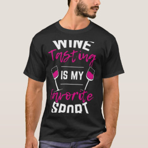 Camiseta Vinho Provando Esporte Bebendo
