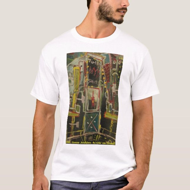 CAMISETA VINHO TINTO TIMES SQUARE (Frente)