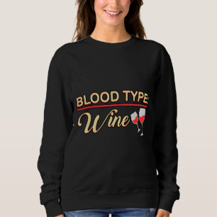 Camiseta Vinho Tipo Sanguíneo Vinho Vinho Tinto Bebida