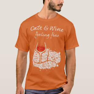 Camiseta Vinho Vino Vinho Fôlego De Gato Proprietário De Ga
