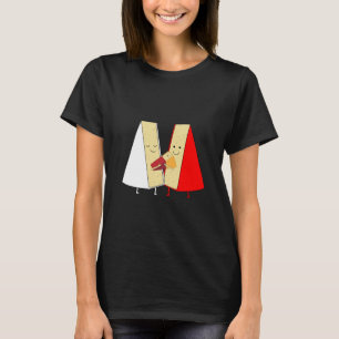 Camiseta Vinhos E Queijos Amantes