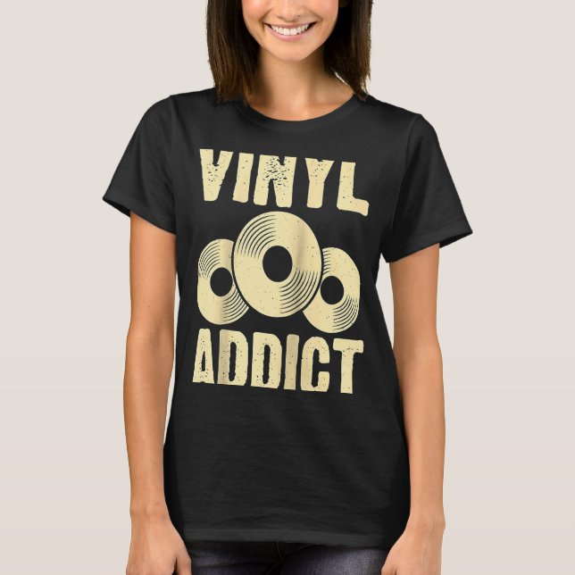 Camiseta Vinil Addict Raglan (Frente)