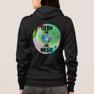 Camiseta Vinil Liga O Preto De Música