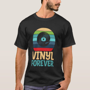 Camiseta Vinil Para Sempre Discos de Vinil