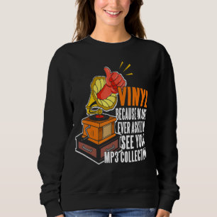 Camiseta Vinil Porque Ninguém Pede Para Ver Sua Coleção Mp3