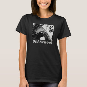 Camiseta Vinil Retro Record Player Vintage Vintage Vintage