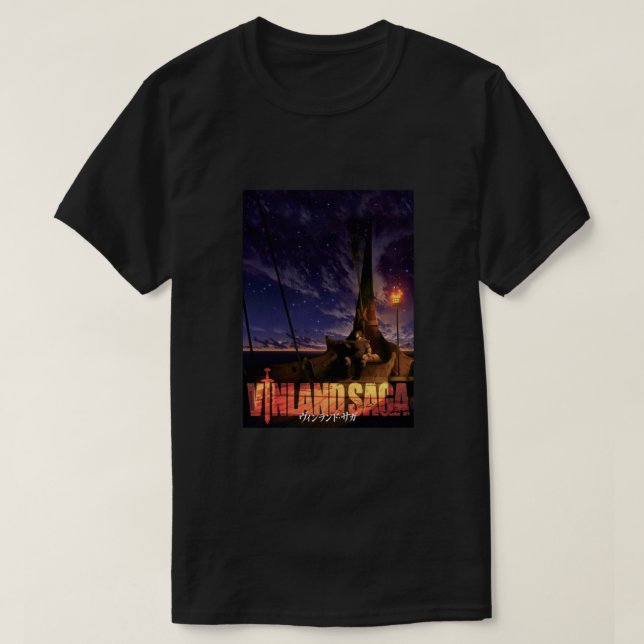 Camiseta Vinland saga cobrir Clássico (Frente do Design)