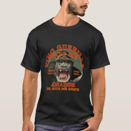 Camiseta Vino Guerilla me dê Amador ou me dê Morte