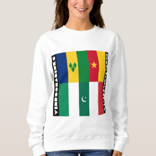 Camiseta Vinroonadinas e paquistaneses