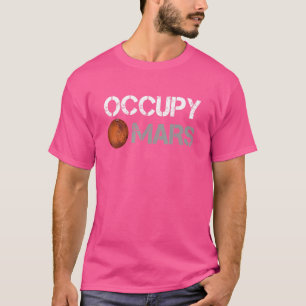 Camiseta Vint do Explorador do Astronauta Espacial do Occup