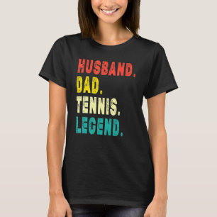 Camiseta Vint Tênis Da Legenda Do Pai Do Marido