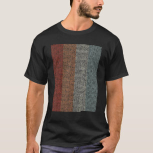 Camiseta Vintage 10000 Digits Pi Sinal Matemática Matemátic