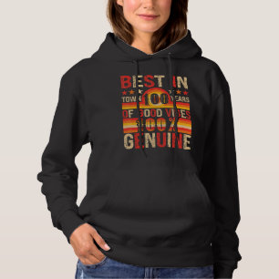 Camiseta Vintage 100th Birthday Roupa Womens Mens 100th