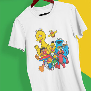Camiseta Vintage 123 Sesame Street