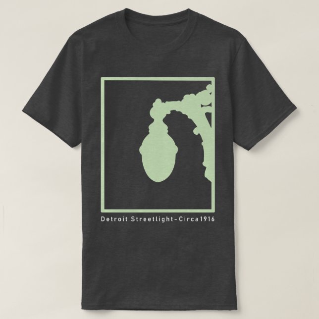 Camiseta Vintage 1916 Streetlight (Frente do Design)