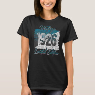 Camiseta Vintage 1926, 97 anos, 97 anos, Aniversário do Hom