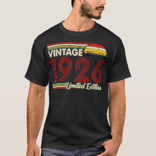 Camiseta Vintage 1926 Birthday Shirt Limited Edition 1926 B
