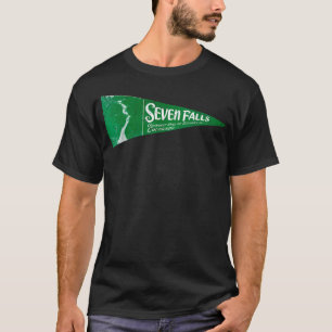 Camiseta Vintage 1930S Seven Falls Colorado Springs