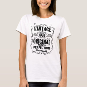 Camiseta Vintage 1933 aged to perfection