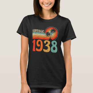 Camiseta Vintage 1938 85th Birthday Boys Girls 85 Year