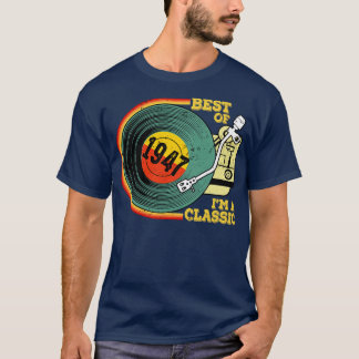 Camiseta Vintage 1947 Birthday Shirt Im Classic Birthday Sh