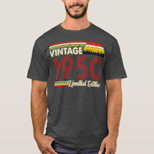 Camiseta Vintage 1950 Birthday Shirt Limited Edition 1950 B