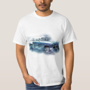 Camiseta Vintage 1950 Chevy Car Digital Art