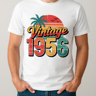 Camiseta Vintage 1950 Limited Edition Men Women Aniversário