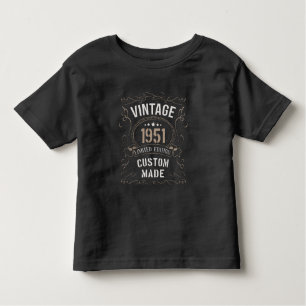 Camiseta Vintage 1951 Limited Edition Personalizada