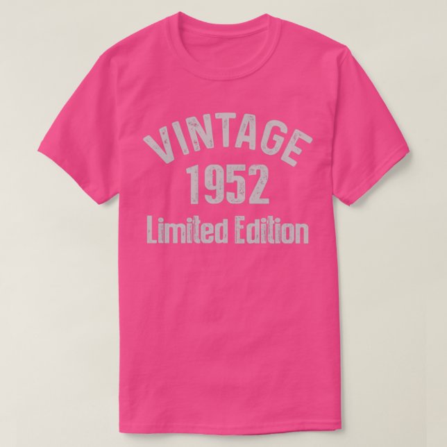 Camiseta Vintage 1952 (Frente do Design)