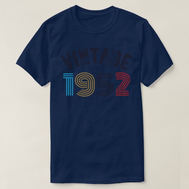 Camiseta Vintage 1952 (Frente do Design)
