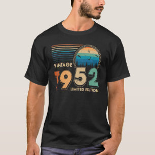 Camiseta Vintage 1952 1952 70 Birthday 70 Anos