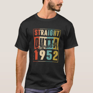 Camiseta Vintage 1952 Crianças Engraçadas, 70 Anos Homens M