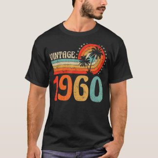 Camiseta Vintage 1960 63rd Birthday Boys Girls 63 Year