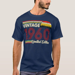 Camiseta Vintage 1960 Birthday Shirt Limited Edition 1960 B