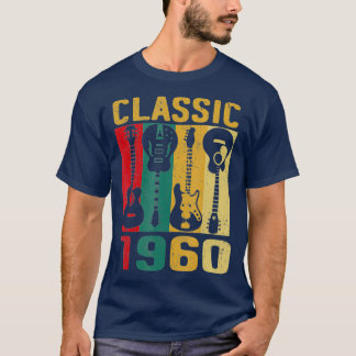 Camiseta Vintage 1960 Engraçado 60º Presente de Aniversário