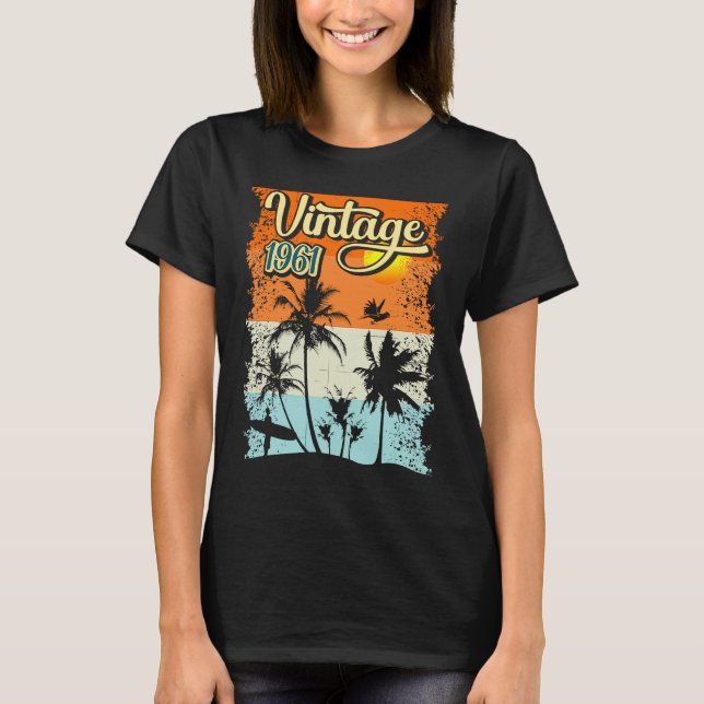 Camiseta Vintage 1961 (Frente)