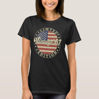 Camiseta Vintage 1961 63th Birthday 63 Year Old American F