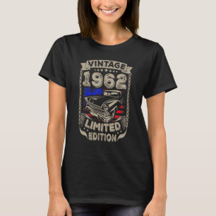 Camiseta Vintage 1962, 60º aniversário de 60 anos, para Gra