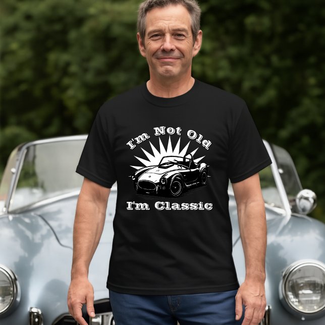 Camiseta Vintage 1962 Classic Car Birthday Modelo (Criador carregado)
