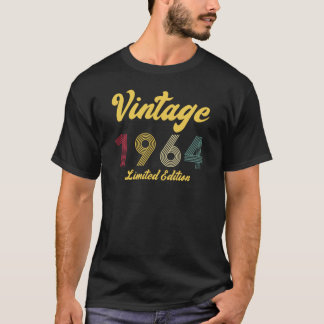 Camiseta Vintage 1964 60th Birthday Gift Men