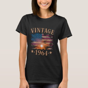 Camiseta Vintage 1964 60th Birthday Gifts 60 Anos Amer