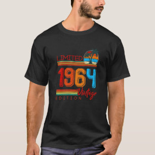 Camiseta Vintage 1964 Retro 58º aniversário 58 anos