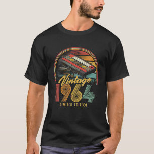 Camiseta Vintage 1964 Retro Cassete 1964 58º Aniversário 58