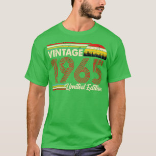 Camiseta Vintage 1965 Birthday Shirt Limited Edition 1965 B
