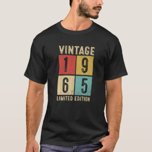 Camiseta Vintage 1965 Feita Em 1965 58º Aniversário