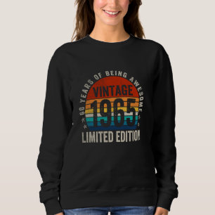 Camiseta Vintage 1965 Limited Edition 60th Birthday Gift 60