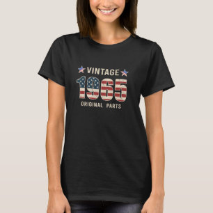 Camiseta Vintage 1965 Original Parts Shirt 60 Anos