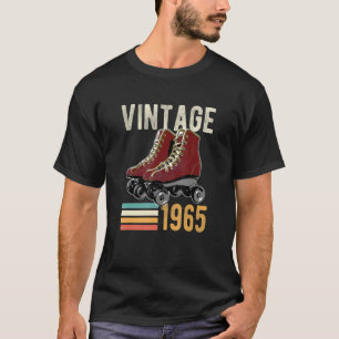 Camiseta Vintage 1965 Roller Skate 57º Aniversário 57 Anos