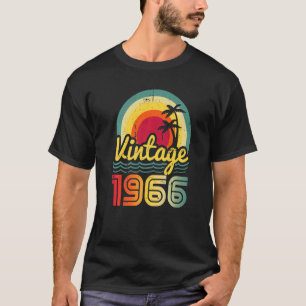 Camiseta Vintage 1966 56 Anos de Idade, Homens e Mulheres 5